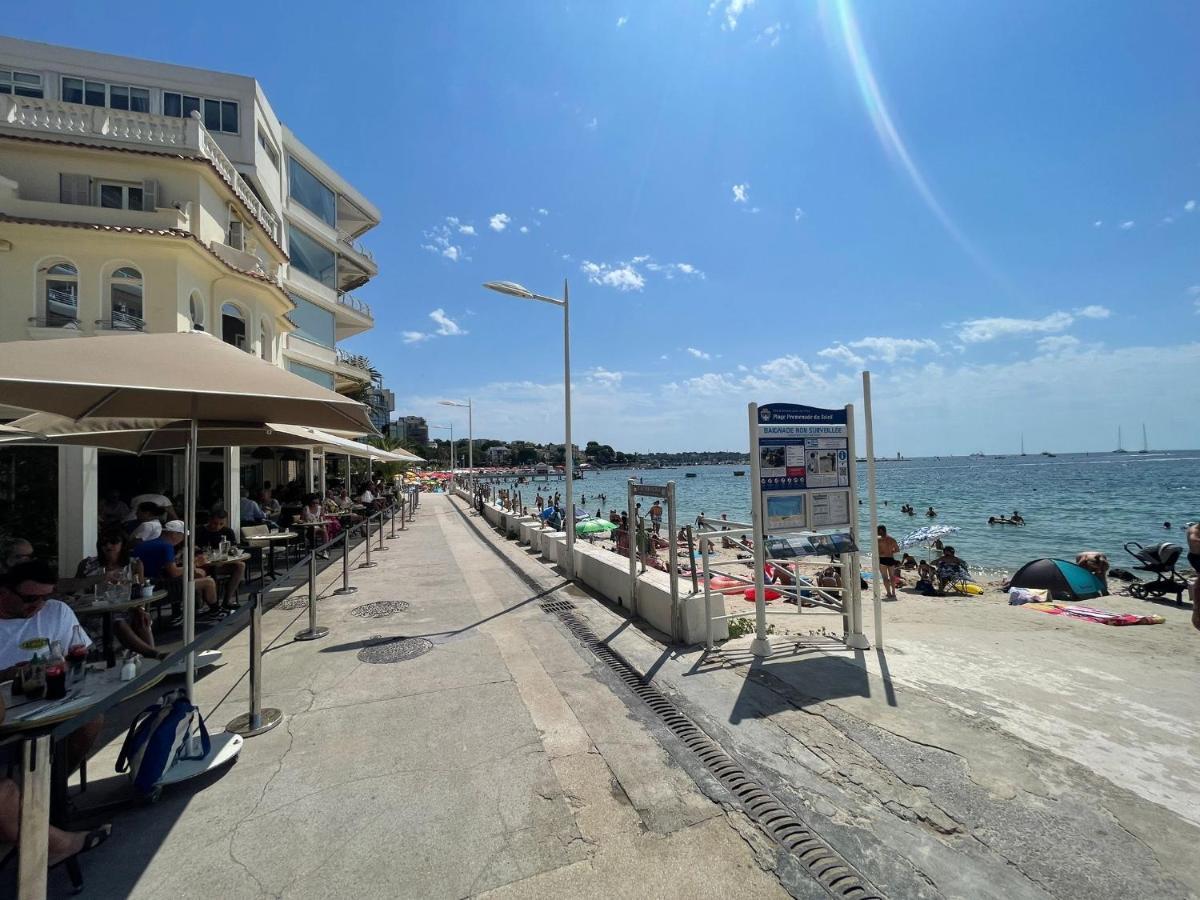 Centre De Juan Les Pins 100M Plages Easy Check-In Apartment Bagian luar foto