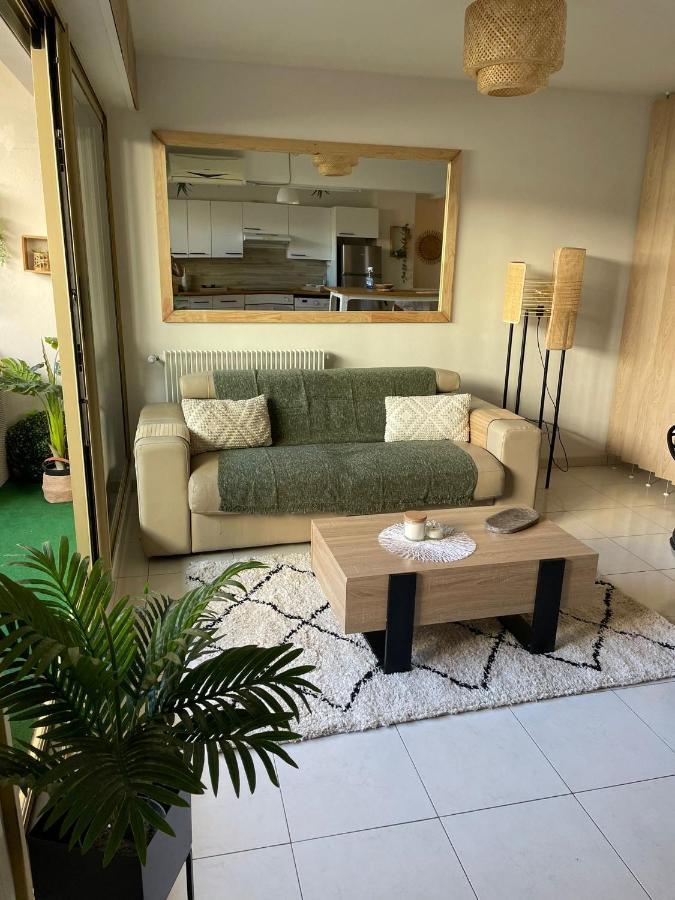 Centre De Juan Les Pins 100M Plages Easy Check-In Apartment Bagian luar foto